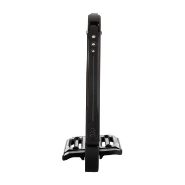 Étriers Arena Aluplus 2.0 édition spéciale avec cristaux Swarovski Acavallo Noir total