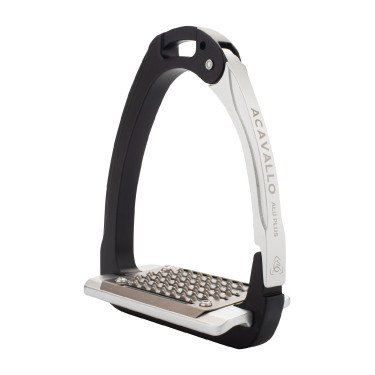 Stijgbeugels Arena Aluplus 2.0 Acavallo Zwart