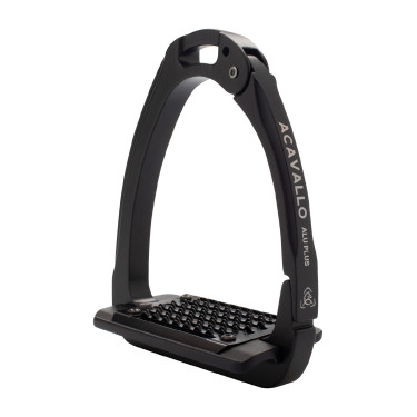 Étriers Arena Aluplus 2.0 Acavallo Noir total Étriers Arena Aluplus 2.0 Acavallo Noir total