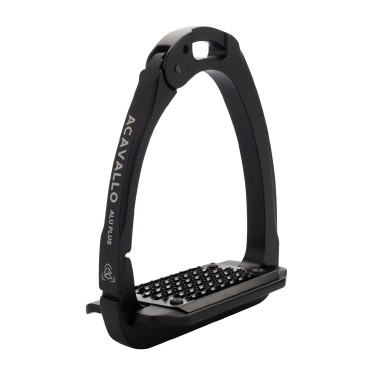 Étriers Arena Aluplus 2.0 Acavallo Noir total Étriers Arena Aluplus 2.0 Acavallo Noir total