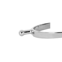 Éperons en acier inoxydable anglais Equestro