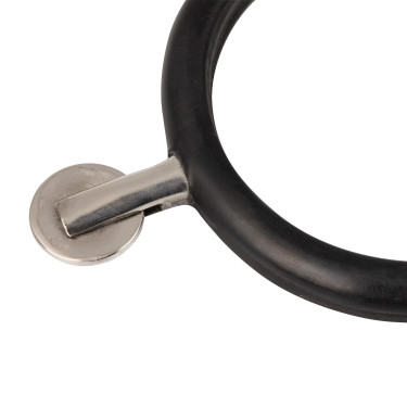 Éperons à molette ronde plane recouverts de caoutchouc Equestro