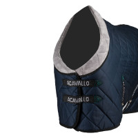 Voering voor gewatteerde stalhoes 200g Acavallo Marine Marineblauw Voering voor gewatteerde stalhoes 200g Acavallo Marine Marineblauw