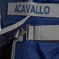 Couverture turnout imperméable en polyester 840D ripstop avec rembourrage 400g Acavallo Marine Bleu marine Couverture turnout imperméable en polyester 840D ripstop avec rembourrage 400g Acavallo Marine Bleu marine
