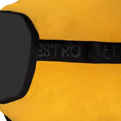 Couverture en polaire anti-boulochage bicolore Munster Equestro Noir / jaune Couverture en polaire anti-boulochage bicolore Munster Equestro Noir / jaune
