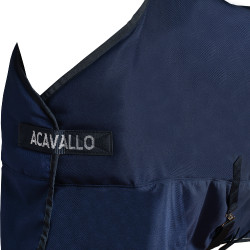 Boxspring hoeslaken Acavallo Marine Marineblauw