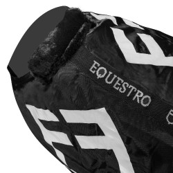 Couverture de box en tissu Waffle Equestro Noir Couverture de box en tissu Waffle Equestro Noir