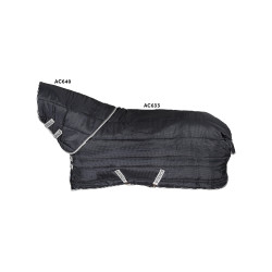 Boxdeken in 210D polyester ripstop met 300g vulling Acavallo Marine Marineblauw Boxdeken in 210D polyester ripstop met 300g vulling Acavallo Marine Marineblauw