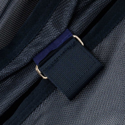 Couverture anti-mouches avec couvre-cou et masque Acavallo Marine Bleu marine Couverture anti-mouches avec couvre-cou et masque Acavallo Marine Bleu marine