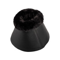 Cloches en cuir écologique avec mouton synthétique et fermeture velcro Acavallo Blanc Cloches en cuir écologique avec mouton synthétique et fermeture velcro Acavallo Blanc