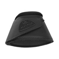 Cloches en cuir écologique avec fermeture velcro Acavallo Marron foncé Cloches en cuir écologique avec fermeture velcro Acavallo Marron foncé