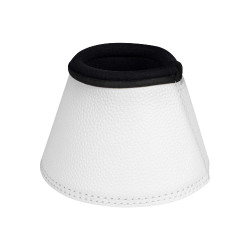 Cloches en cuir écologique avec fermeture velcro Acavallo Blanc Cloches en cuir écologique avec fermeture velcro Acavallo Blanc