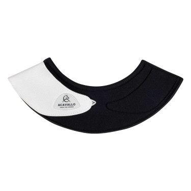 Cloches en cuir écologique avec fermeture velcro Acavallo Blanc Cloches en cuir écologique avec fermeture velcro Acavallo Blanc