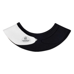 Ecologische leren springschoenen met klittenbandsluiting Acavallo Wit