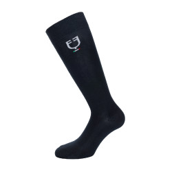 Chaussettes techniques extensibles avec drapeau italien Equestro Marine Bleu marine Chaussettes techniques extensibles avec drapeau italien Equestro Marine Bleu marine