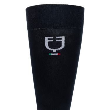 Chaussettes techniques extensibles avec drapeau italien Equestro Chaussettes techniques extensibles avec drapeau italien Equestro