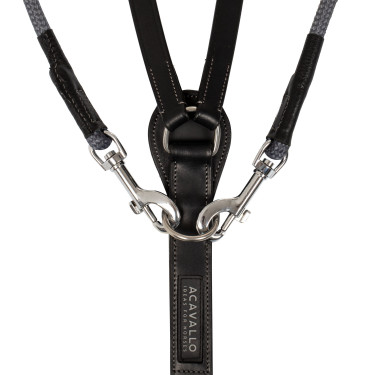 Kalfsleren en nylon chambon van Italiaans Acavallo Kalfsleren en nylon chambon van Italiaans Acavallo