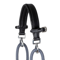 Kalfsleren en nylon chambon van Italiaans Acavallo Kalfsleren en nylon chambon van Italiaans Acavallo