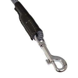 Chambon en cuir de veau italien et nylon Acavallo Noir Chambon en cuir de veau italien et nylon Acavallo Noir