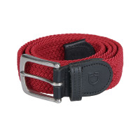 Elastische riem met kruispatroon Equestro Zwart Elastische riem met kruispatroon Equestro Zwart