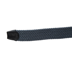Ceinture élastique motif croisé Equestro Gris