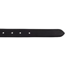 Ceinture anglaise avec broderie contrastante Equestro Noir Ceinture anglaise avec broderie contrastante Equestro Noir