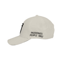 Unisex pet uit de nieuwe collectie van Equestro Beige / zwart Unisex pet uit de nieuwe collectie van Equestro Beige / zwart