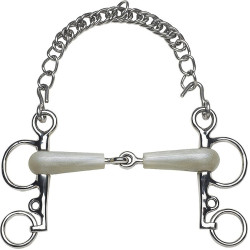 Mors Pelham Feeling gebroken flexi korte scharen Mors Pelham Feeling gebroken flexi korte scharen