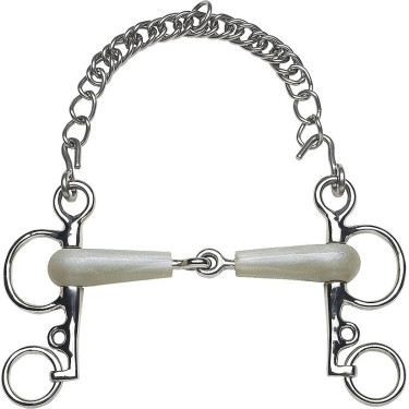 Mors Pelham Feeling gebroken flexi korte scharen Mors Pelham Feeling gebroken flexi korte scharen