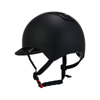 Ultralichte helm van stevig mat kunststof met brede vizier (3 vullingen) Eclipse Equestro Zwart / zwart Ultralichte helm van stevig mat kunststof met brede vizier (3 vullingen) Eclipse Equestro Zwart / zwart