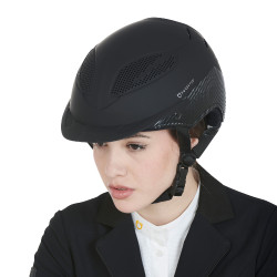 Casque ultra-léger en plastique durable Stealth Equestro Noir Casque ultra-léger en plastique durable Stealth Equestro Noir