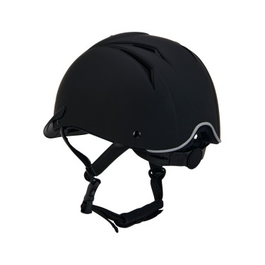 Ultralichte helm met Maverick Equestro-logo aan de voorkant Zwart