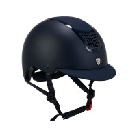 Casque ultra-léger avec cadre poli Eclipse Equestro Marine / marine Bleu
