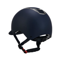 Ultralichte helm met gepolijst frame Eclipse Equestro Marine / zilver Blauw