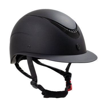 Casque femme Galaxy avec visière large et cadre brillant Equestro Casque femme Galaxy avec visière large et cadre brillant Equestro