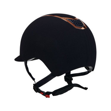Eclipse fluwelen unie helm (3 vullingen) Equestro Marine / roségoud Marineblauw Eclipse fluwelen unie helm (3 vullingen) Equestro Marine / roségoud Marineblauw