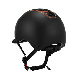 Eclipse-helm met strass Equestro Zwart / roségoud