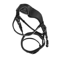 Bride en cuir de veau Cupido Acavallo Noir Bride en cuir de veau Cupido Acavallo Noir