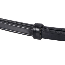 Leren dressuurhoofdstel Dressage Equestro Zwart