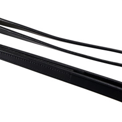 Bride de dressage en cuir Dressage Equestro Noir