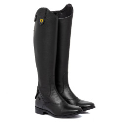 Bottes synthétiques avec patch amovible Vibe Equestro Noir Bottes synthétiques avec patch amovible Vibe Equestro Noir