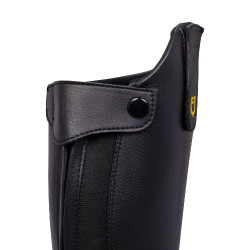 Bottes synthétiques avec patch amovible Vibe Equestro Noir Bottes synthétiques avec patch amovible Vibe Equestro Noir