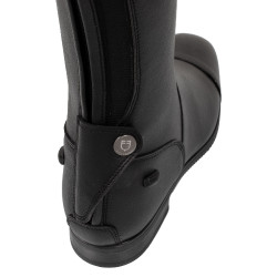 Bottes enfant en microfibre enduite Equestro Noir Bottes enfant en microfibre enduite Equestro Noir