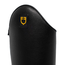 Bottes enfant en microfibre enduite Equestro Noir Bottes enfant en microfibre enduite Equestro Noir