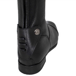 Bottes en cuir fermeture éclair arrière Jupiter Equestro