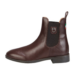 Boots unisex avec élastiques latéraux Classic Equestro Marron foncé