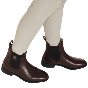 Boots unisex avec élastiques latéraux Classic Equestro Marron foncé