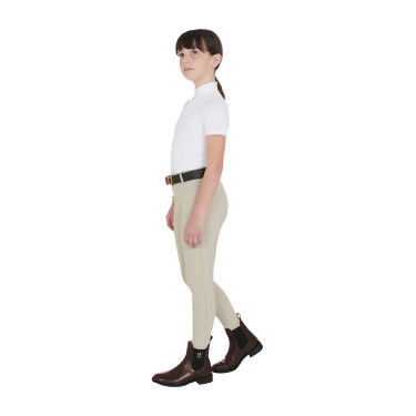 Unisex laarzen met zijelastieken Classic Equestro Donkerbruin