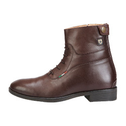 Boots unisex à lacets Vesuna Equestro Marron foncé