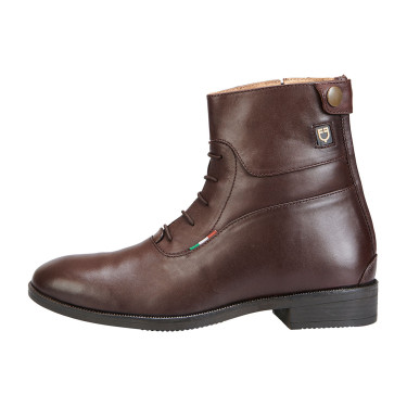 Boots unisex à lacets Vesuna Equestro Marron foncé